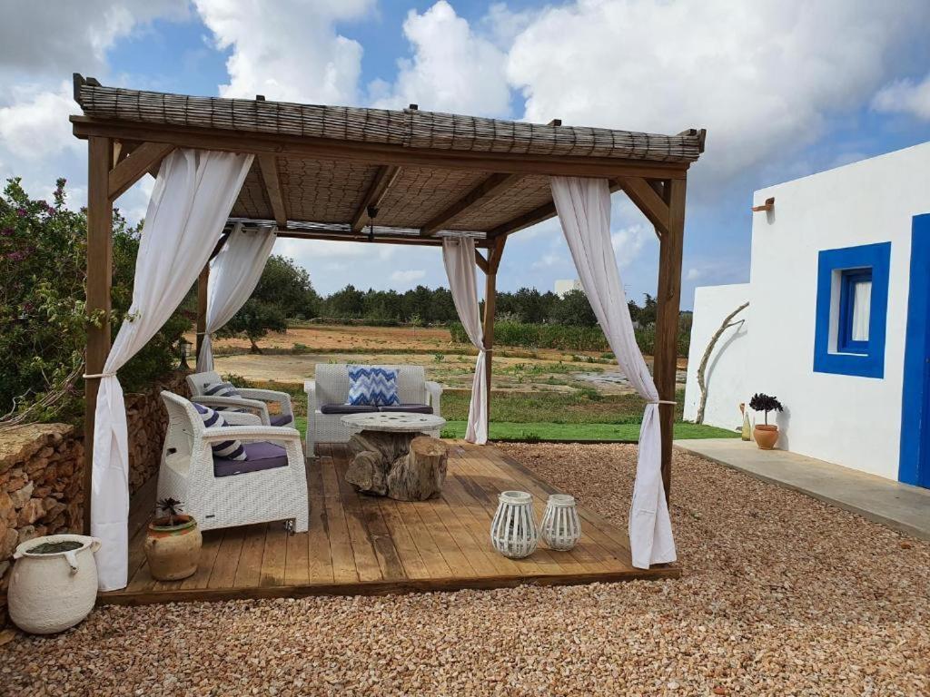 Villa Marta Formentera Sant Ferran de Ses Roques Bagian luar foto