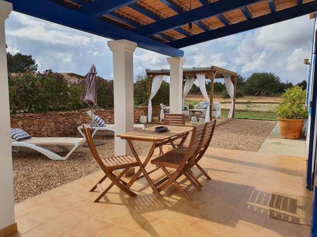 Villa Marta Formentera Sant Ferran de Ses Roques Bagian luar foto